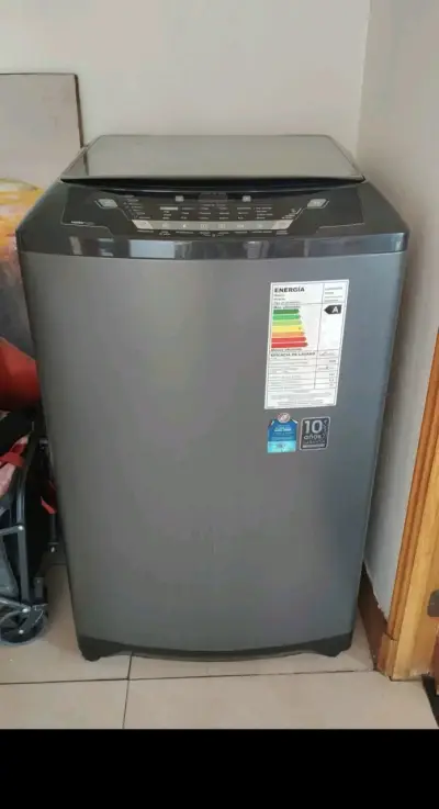 Lavadora Fensa 21kg Automática Gris - miniatura 5