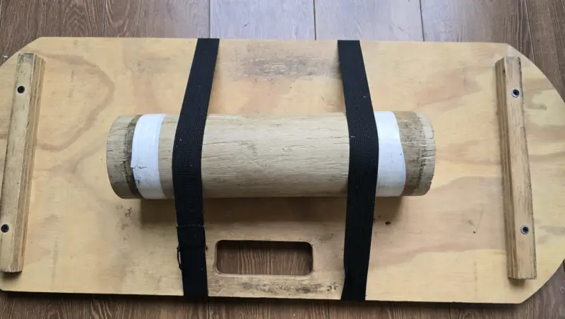 Tabla de equilibrio de madera para ejercicios - 4