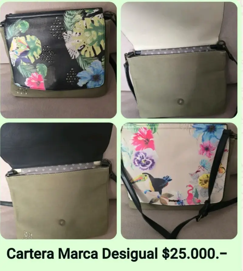 Cartera Desigual con diseño floral