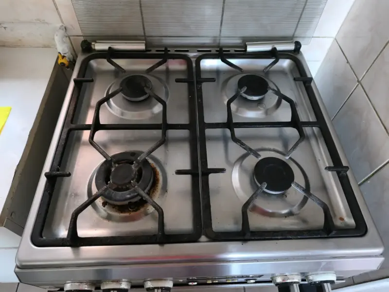 Cocina Bosch PRO 449 INOX de 4 Quemadores - 2