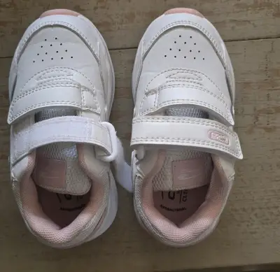 Zapatillas deportivas blancas para niños CZA - miniatura 3