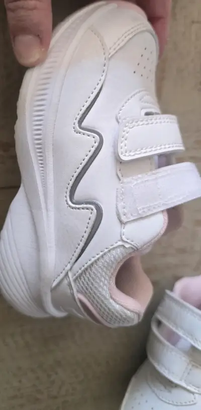 Zapatillas deportivas blancas para niños CZA - miniatura 4