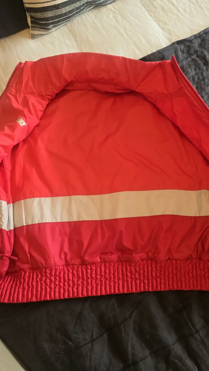 Chaleco acolchado rojo Nike para hombre - 2