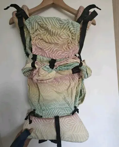 Mochila portabebé ergonómica Emei Baby multicolor - miniatura 1