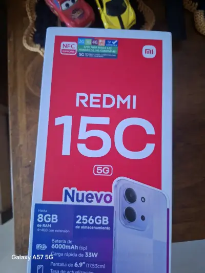 Smartphone Xiaomi Redmi 15C 5G 256GB Negro - miniatura 1