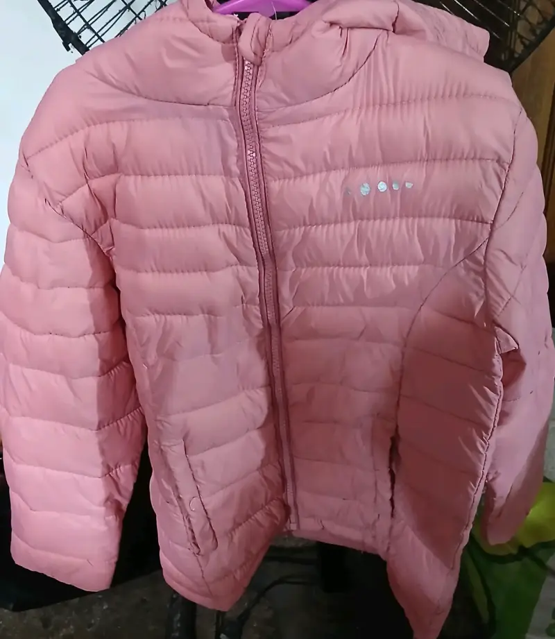 Chaqueta de cuero sintético negra para mujer - 2