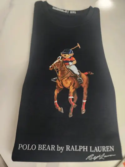 Poleron Polo Bear Ralph Lauren azul - miniatura 2