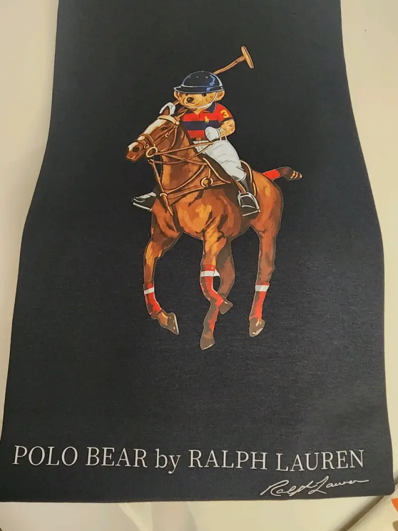 Poleron Polo Bear Ralph Lauren azul - 3
