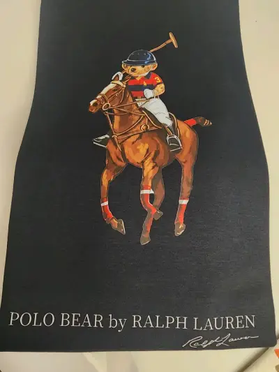 Poleron Polo Bear Ralph Lauren azul - miniatura 3