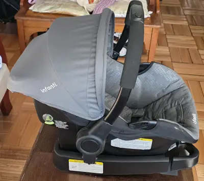 Coche de bebé Infanti I-Giro gris con accesorios - miniatura 3