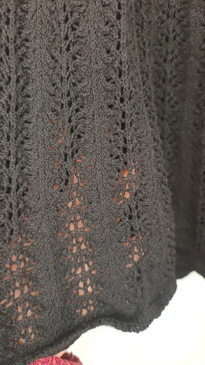 Blusa de encaje negra Umbrale Be - 2