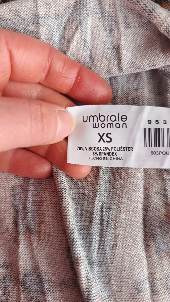 Suéter estampado cuello alto Umbrale XS - 4