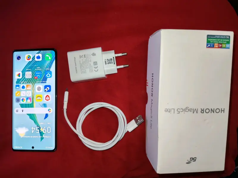 Smartphone Honor Magic5 Lite 5G con cargador - 1