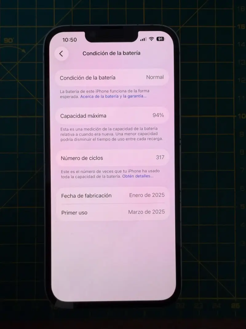 iPhone 16e con 128GB de almacenamiento - 5