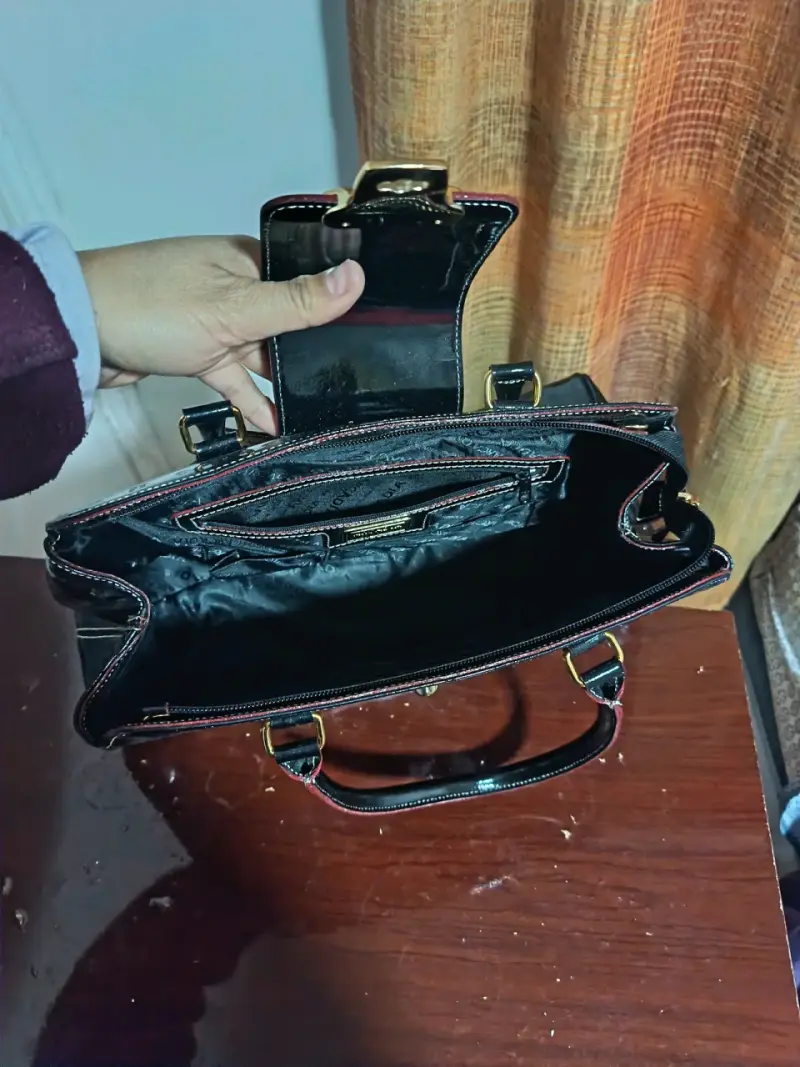 Cartera de mano negro Arcadia elegante - 5