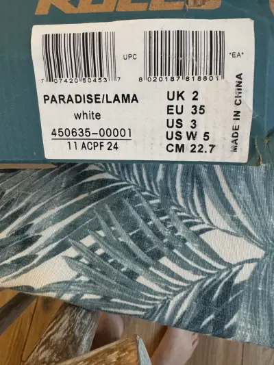 Patines de hielo blancos Riedell Paradise Lama - miniatura 1