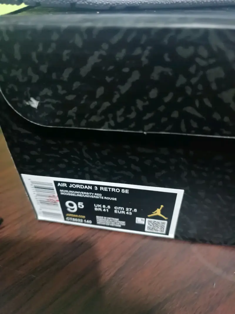jordan retro 3 - 5