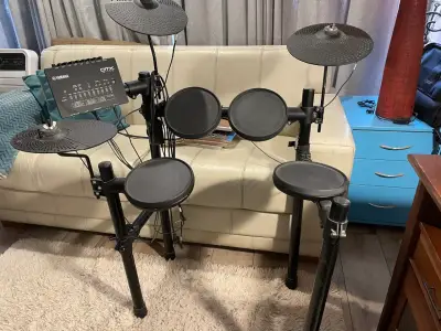Batería Electrónica Yamaha DTX con Módulo - miniatura 1