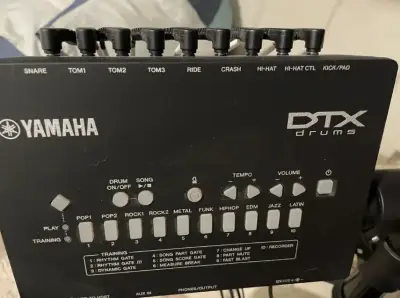 Batería Electrónica Yamaha DTX con Módulo - miniatura 2