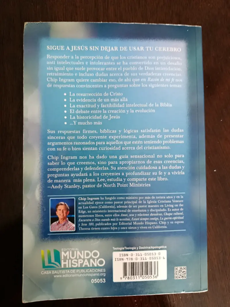 Libro 'Razón de mi fe' de Chip Ingram - 2