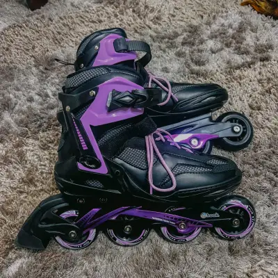 Patines  Hook 39/40 lineales excelente estado - miniatura 3