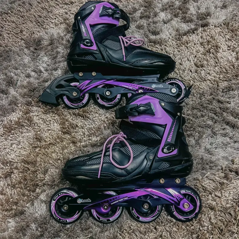 Patines  Hook 39/40 lineales excelente estado - 4