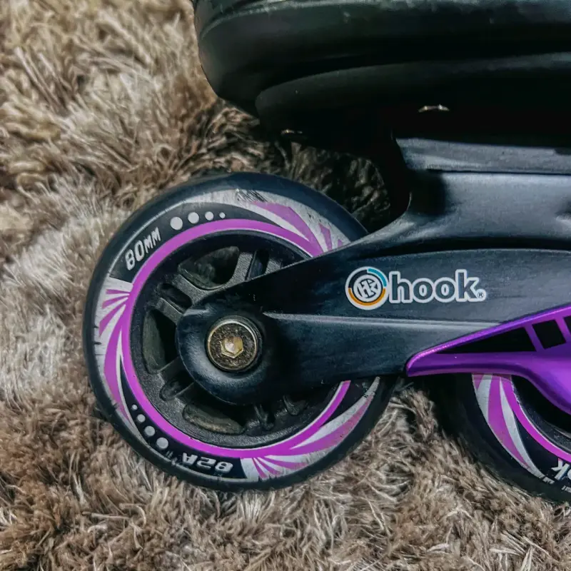Patines  Hook 39/40 lineales excelente estado - 5
