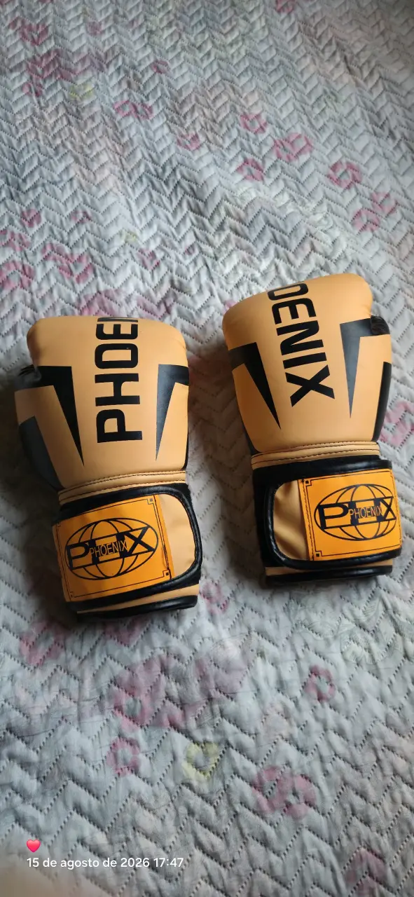 Guantes de Boxeo Phoenix 8 oz color naranja - 1