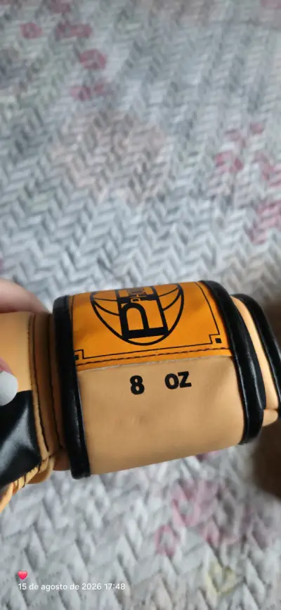 Guantes de Boxeo Phoenix 8 oz color naranja - miniatura 3