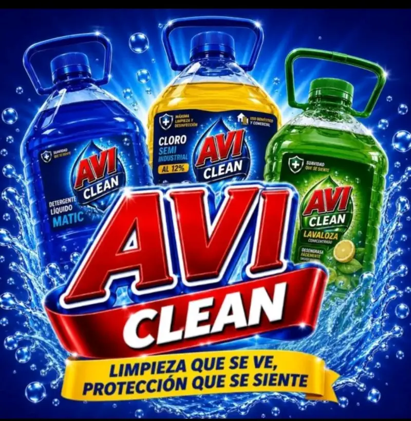 Detergente Líquido Matic Avi Clean 5L - 2