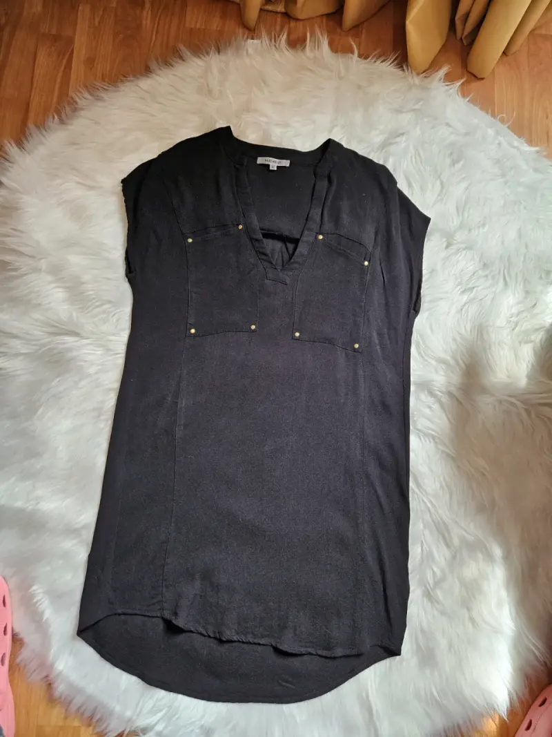 Vestido negro casual de Basement - 2