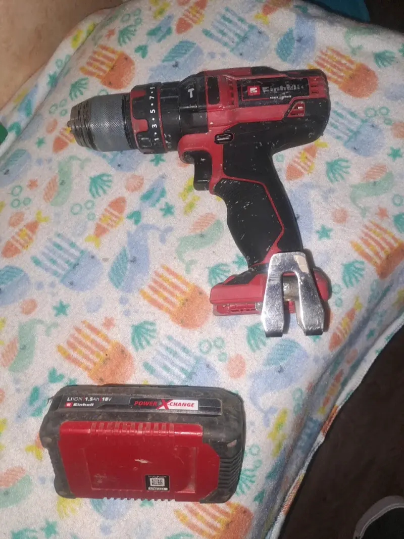 Taladro Inalámbrico Einhell con Batería y Cargador - 4