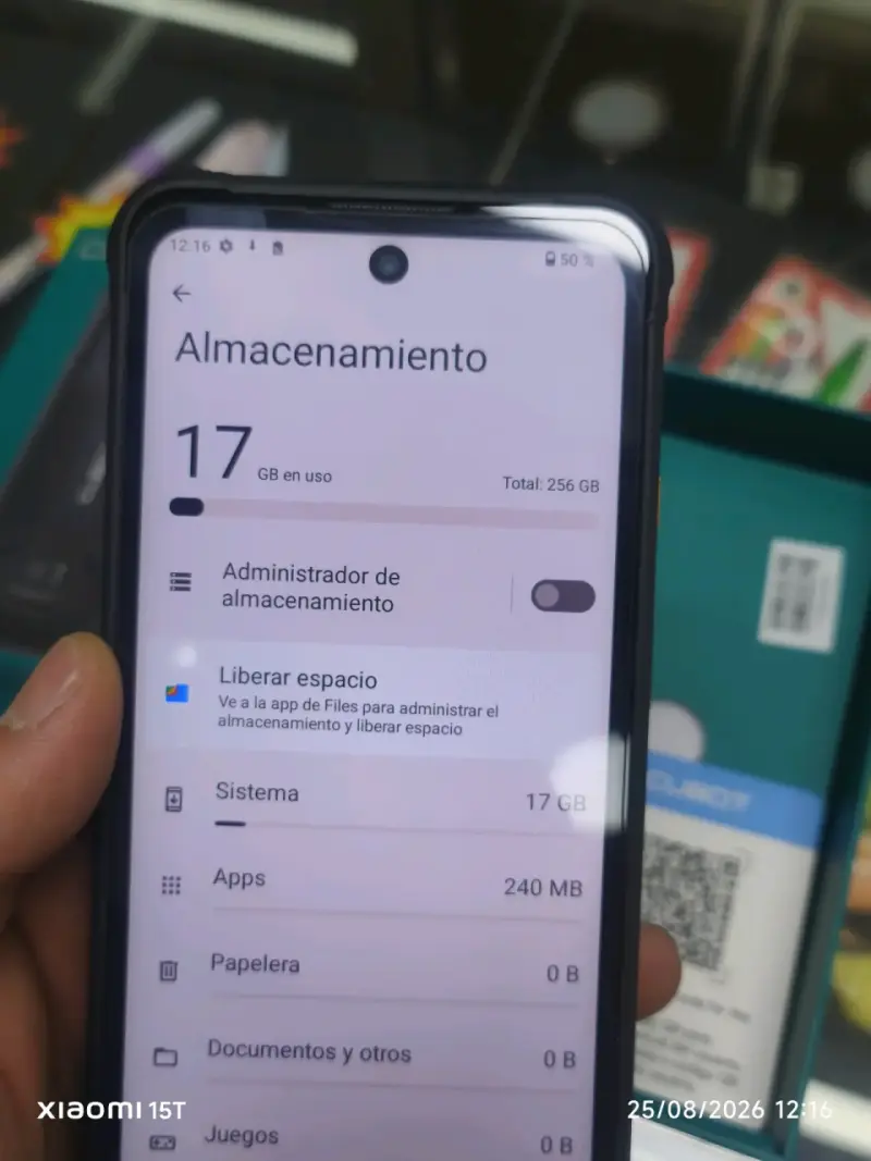 Smartphone Cubot KingKong 8, 256GB,8GB de Ram ip68 - 6