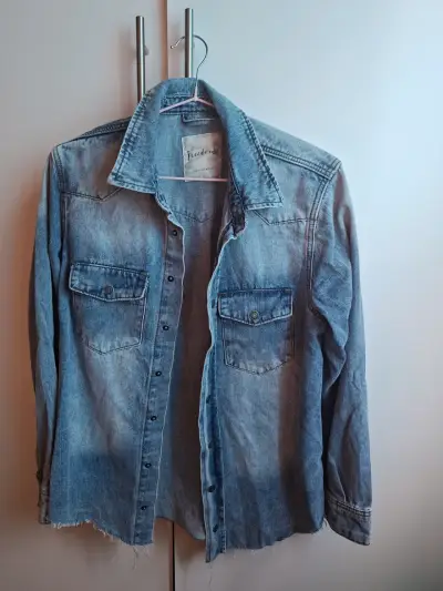 Camisa de mezclilla azul Freedom - miniatura 1