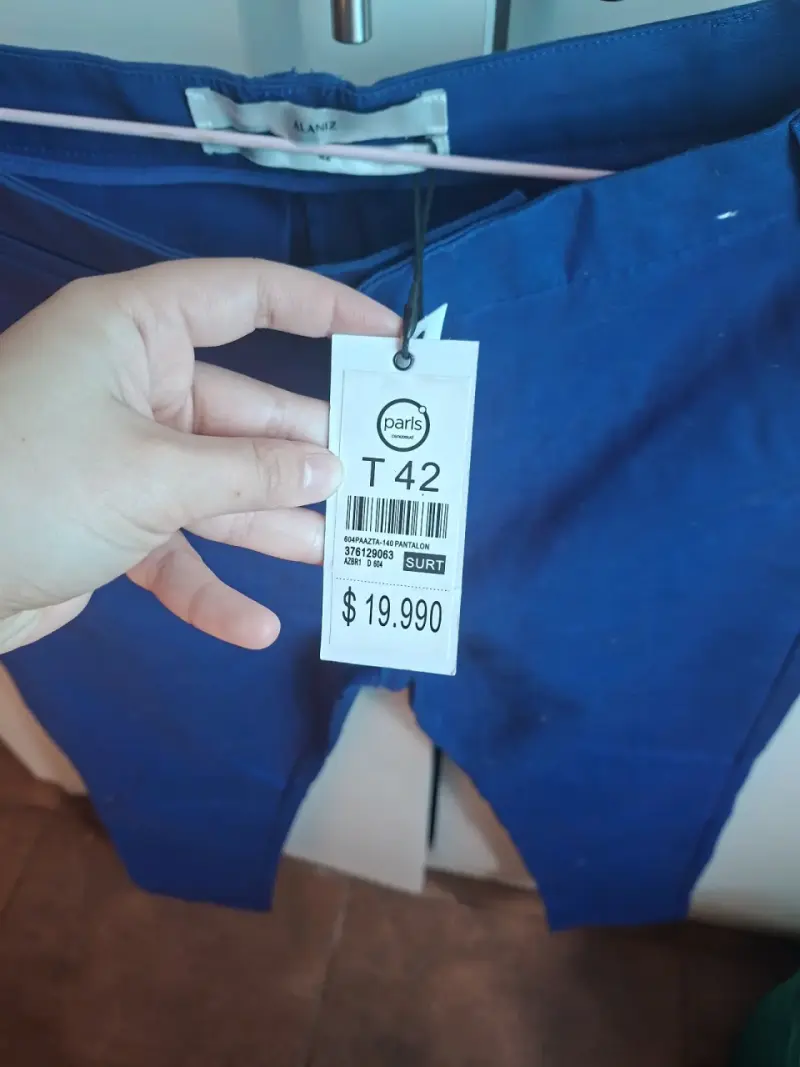 Pantalones azul marino talla 42 nuevos - 2