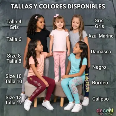 Calzas para niñas en varios colores y diseños - miniatura 2
