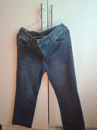 Jeans de mezclilla azul para mujer Wados - miniatura 1