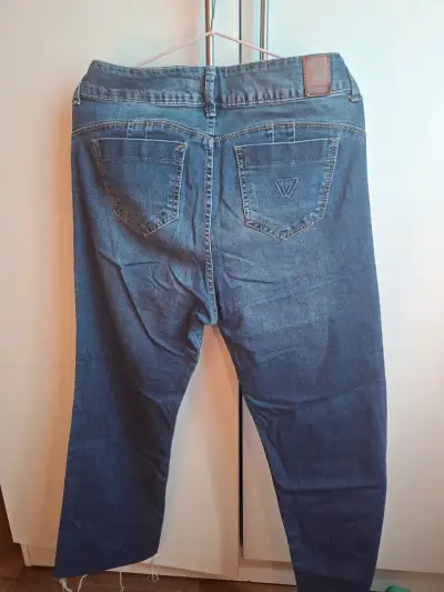 Jeans de mezclilla azul para mujer Wados - miniatura 2