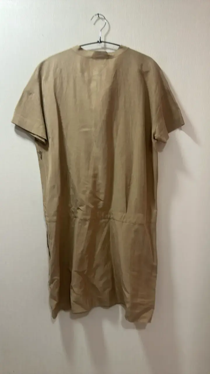 Vestido beige casual Lacoste talla 42 - 2