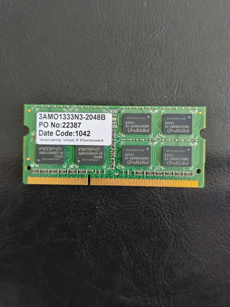 Memoria RAM 2GB DDR3 1333 AMPO - 2
