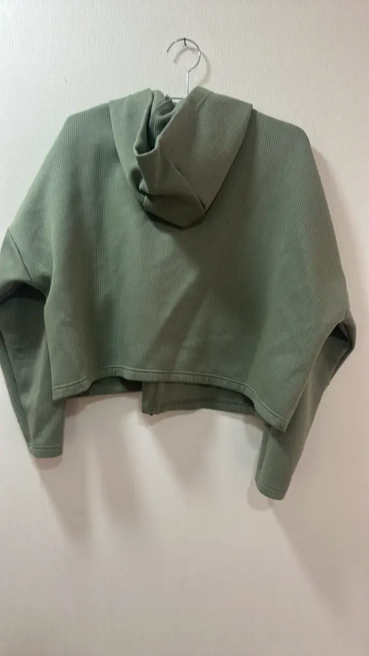 Chaqueta Verde con Capucha Crivit - 3