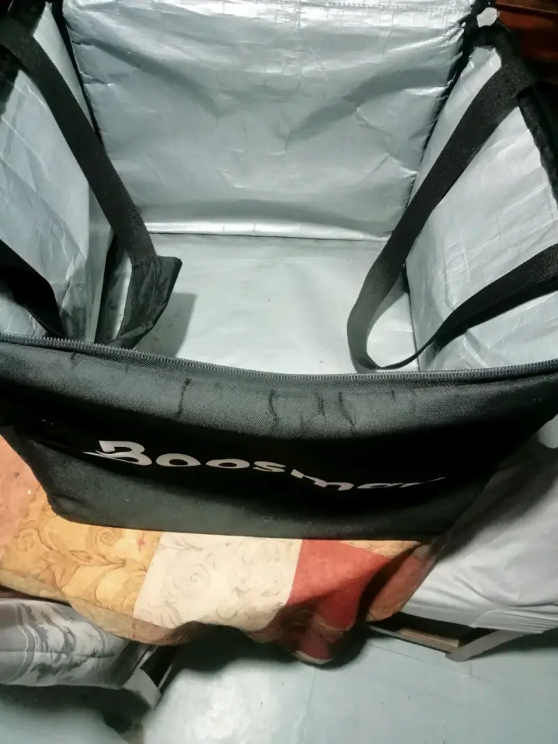 Bolsa térmica de entrega Boosmap negra - 2
