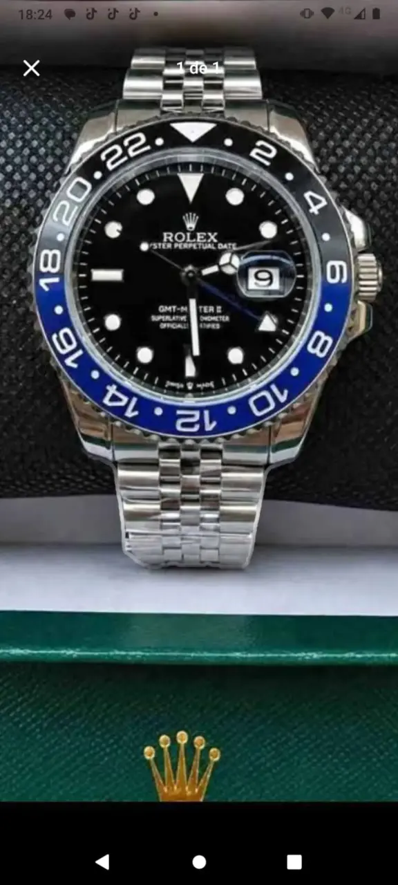 Reloj Rolex GMT-Master II Acero Inoxidable - 2