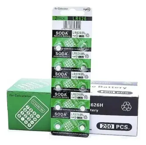 Pack de Pilas Alcalinas AG4 1.55V - 3