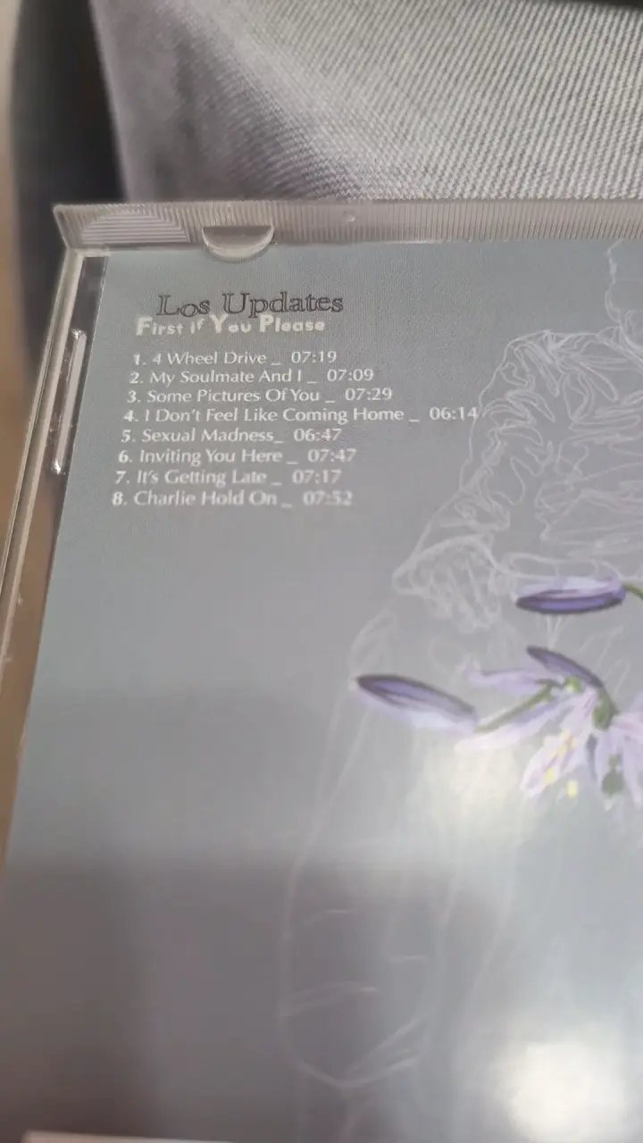 CD First You Please' Los Updates - Jorge González - 3