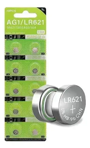 Pila botón LR521 para dispositivos electrónicos - miniatura 2