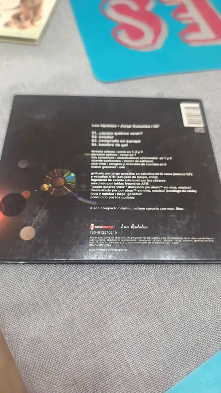 CD Los Updates Jorge González EP - 2