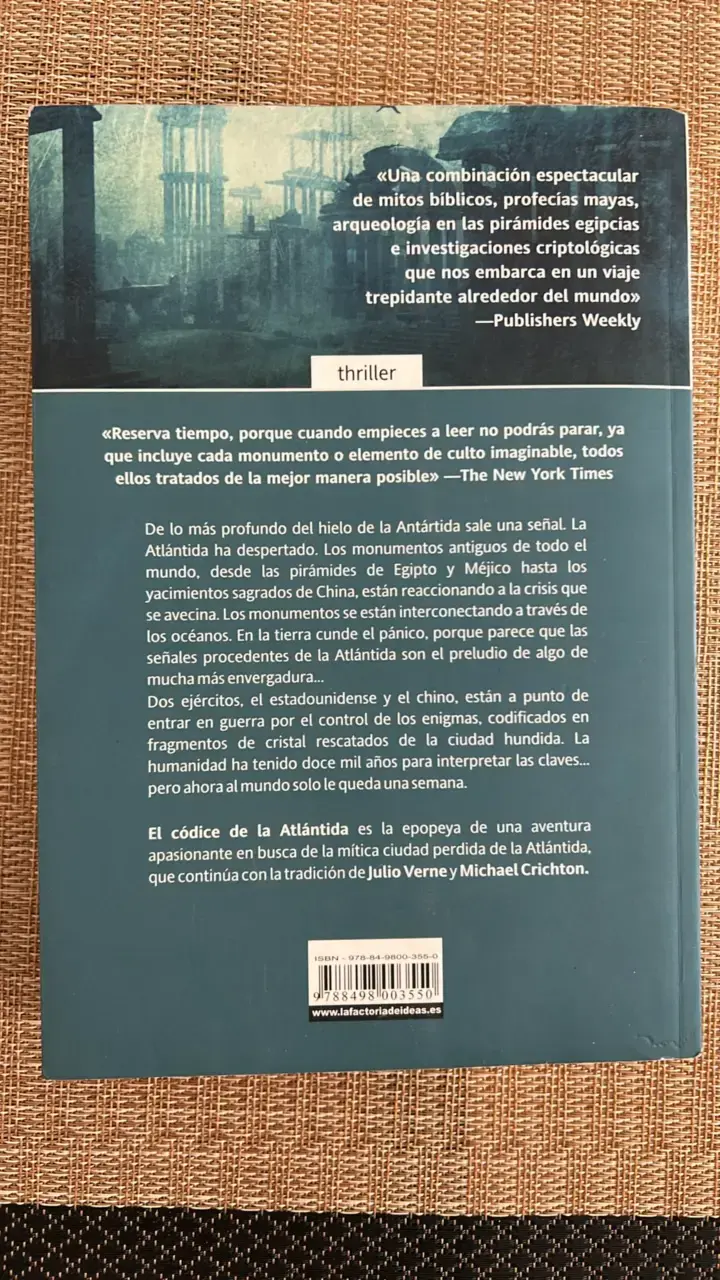 Libro El Códice de la Atlántida de Stel Pavlou - 2