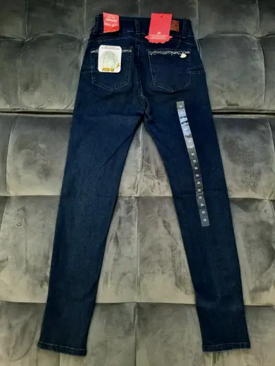 Jeans pitillo tiro alto para mujer Fiorucci - miniatura 3