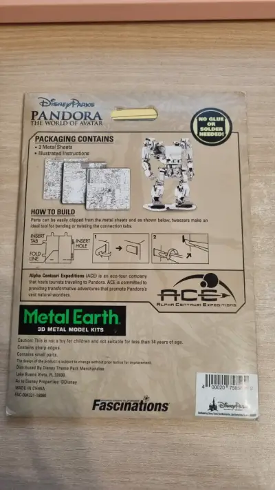 Modelo 3D Metal Earth Avatar AMP Suit - miniatura 2